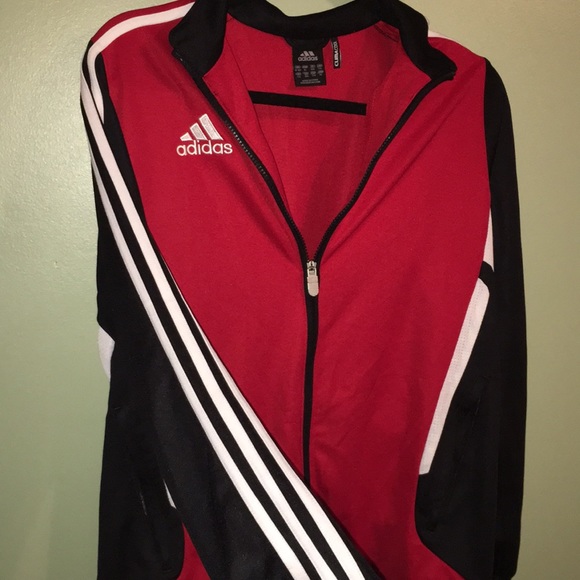 Red Adidas Jacket - Picture 4 of 5